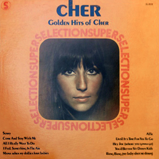 cher lp the golden hits of front canada